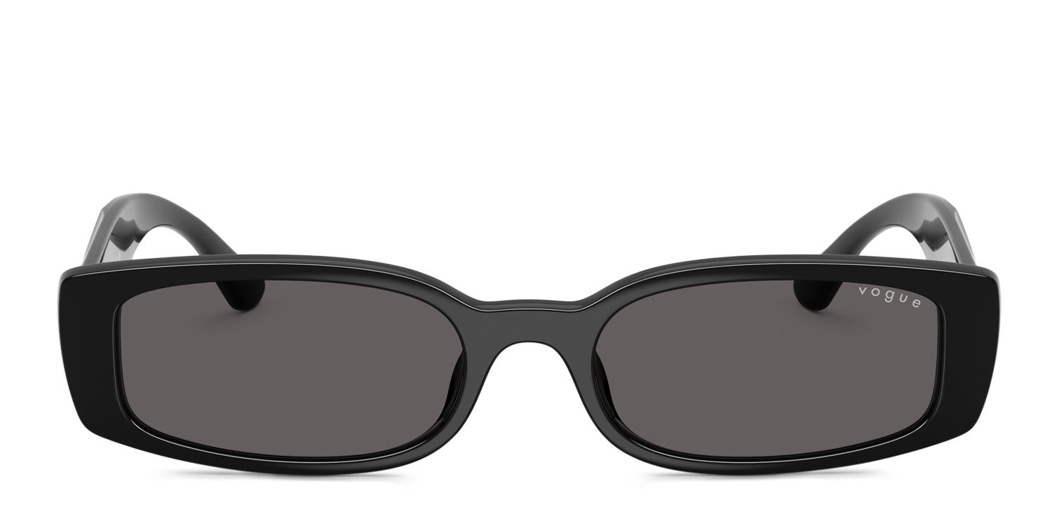 Vogue VO5725SU Black, Gray glasses - Black - Frontal View