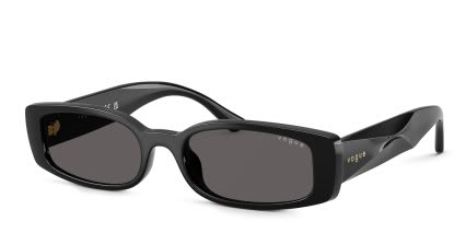 Vogue VO5725SU Black, Gray glasses - Black - Angle View