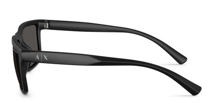 Armani Exchange AX4174SU Black, Gray glasses - Black - Side View