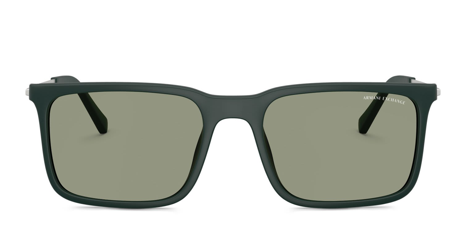 Armani Exchange AX4175SU Green glasses - Green - Frontal View