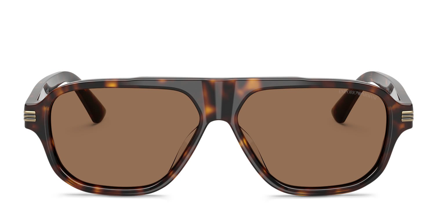 Emporio Armani EA4285U Tortoise, Brown glasses - Tortoise - Frontal View