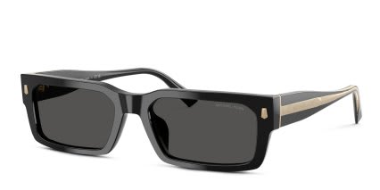 Michael Kors MK2296U Split Black, Gray glasses - Black - Angle View