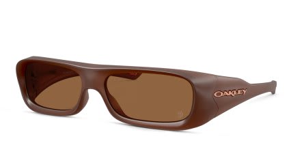 Oakley OO9520 Permian Damian Lillard Series Brown glasses - Brown - Angle View