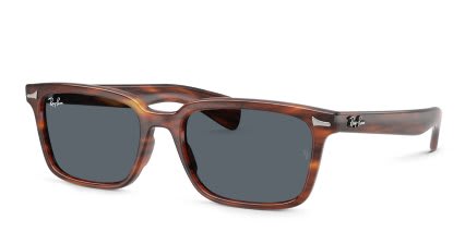 Ray-Ban RB2234 Brunel Tortoise, Blue glasses - Tortoise - Angle View