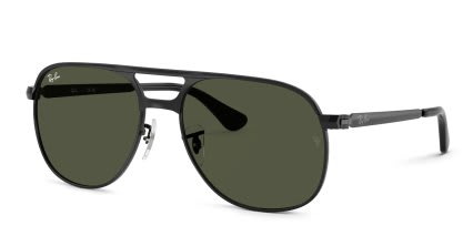 Ray-Ban RB3793 Bill Max Black, Green glasses - Black - Angle View