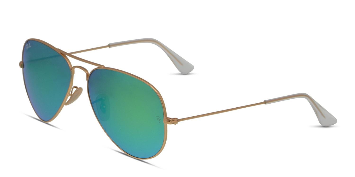 Ray-Ban RB3025 Gold w/Green