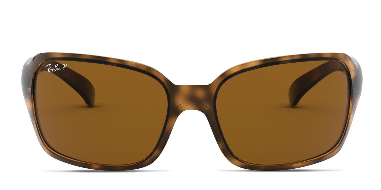 Ray-Ban RB4068 Tortoise Wrap Full Frame sunglasses - front