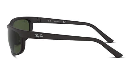 Ray-Ban RB2027 Predator 2 Black, Green glasses - Black / Green - Side View