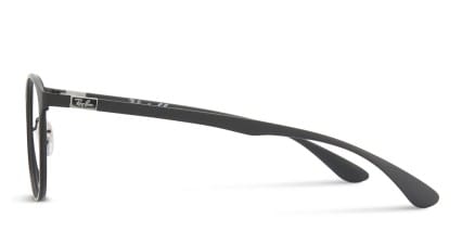 Ray-Ban RX6355 Black glasses - Black - Side View