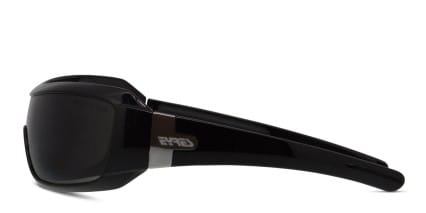 Eyres 621 Daredevil Shiny Black glasses - Shiny Black - Side View