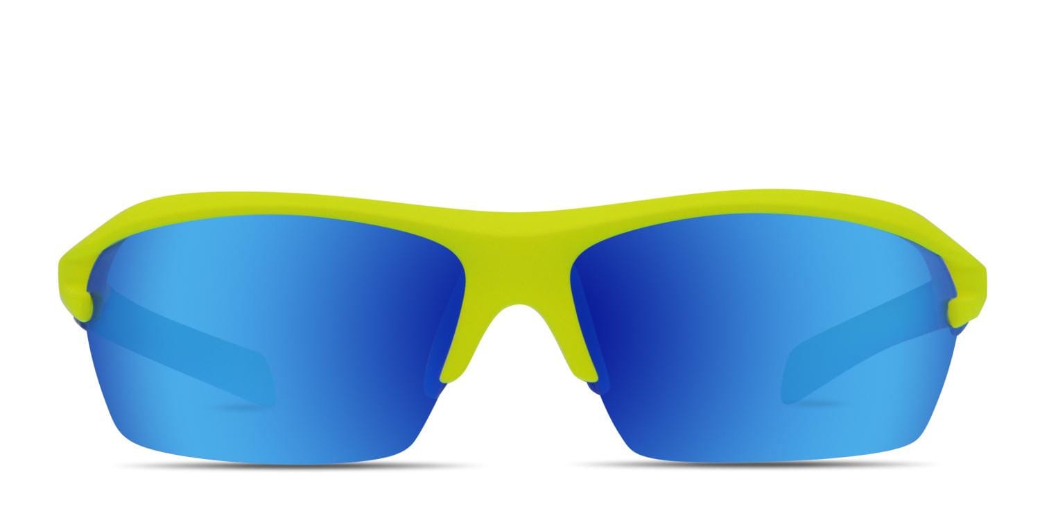 Progear Racer S-1283 Yellow, Blue glasses - Yellow / Blue - Frontal View