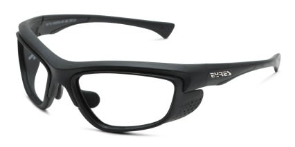 Eyres Gullwing Matte Black glasses - Matte Black - Angle View