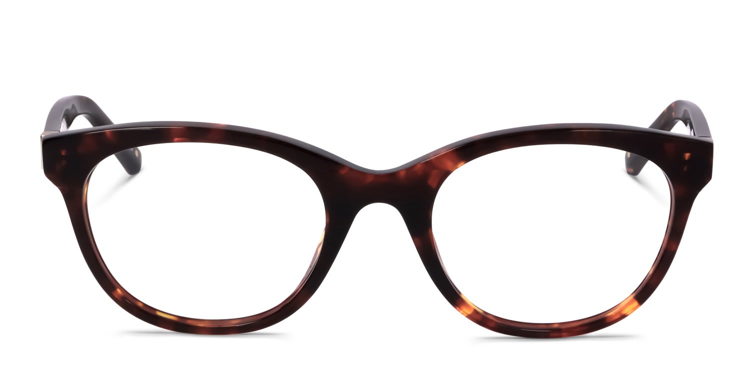 Linda Farrow PL48 Tortoise glasses - Tortoise - Frontal View
