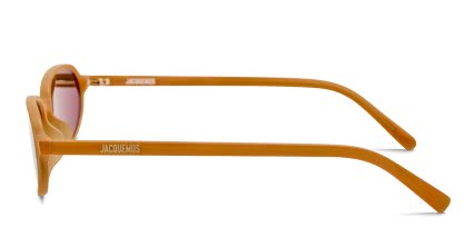 Jacquemus JAC227 Orange glasses - Orange - Side View