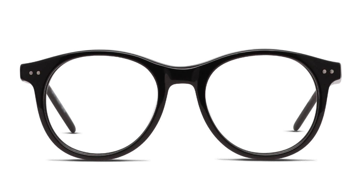 Olos Fletcher Kids Shiny Black glasses - Shiny Black - Frontal View