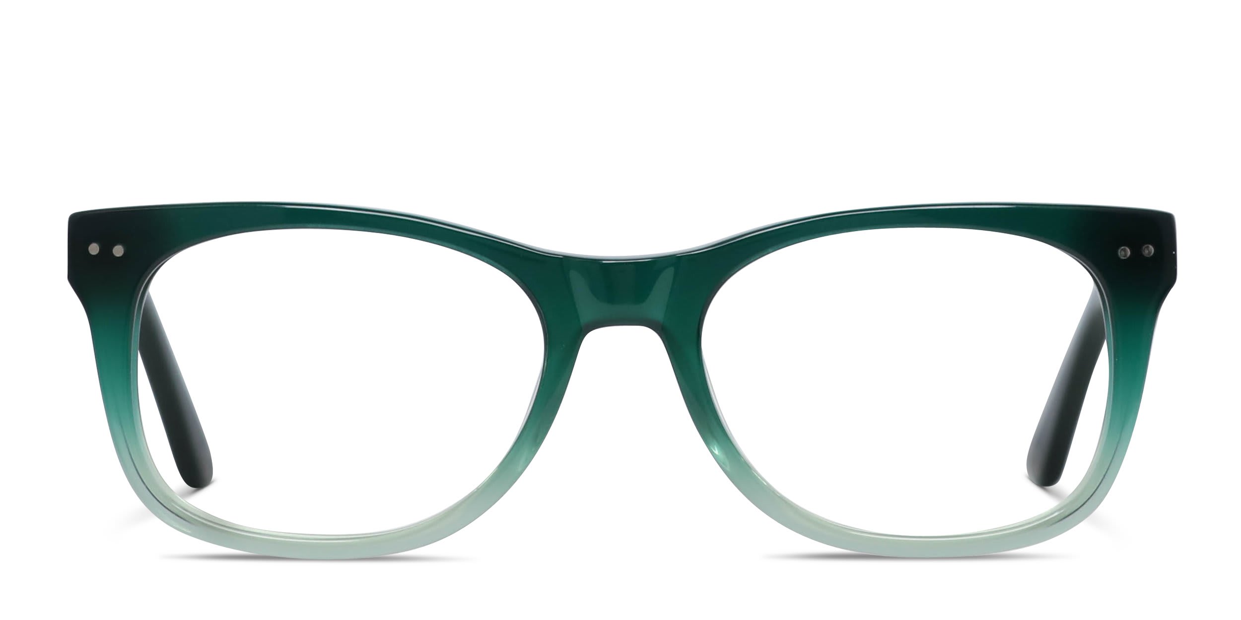 Muse M Classic Kids Green, Clear glasses - Green / Clear - Frontal View