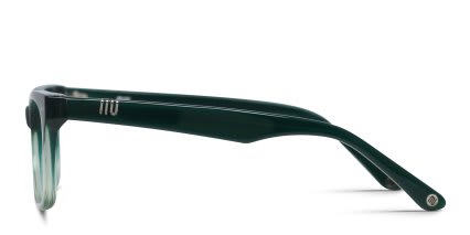 Muse M Classic Kids Green, Clear glasses - Green / Clear - Side View