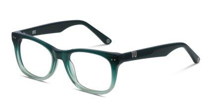 Muse M Classic Kids Green, Clear glasses - Green / Clear - Angle View