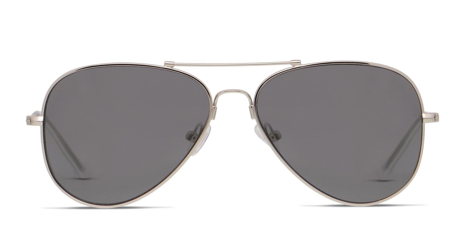 Ottoto Alessandro Kids Silver glasses - Silver - Frontal View