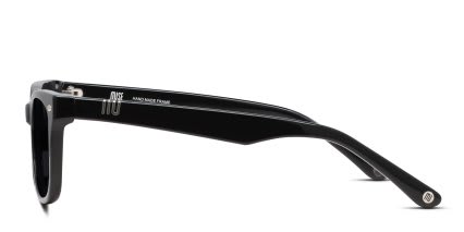 Muse M Classic Kids Shiny Black glasses - Shiny Black - Side View