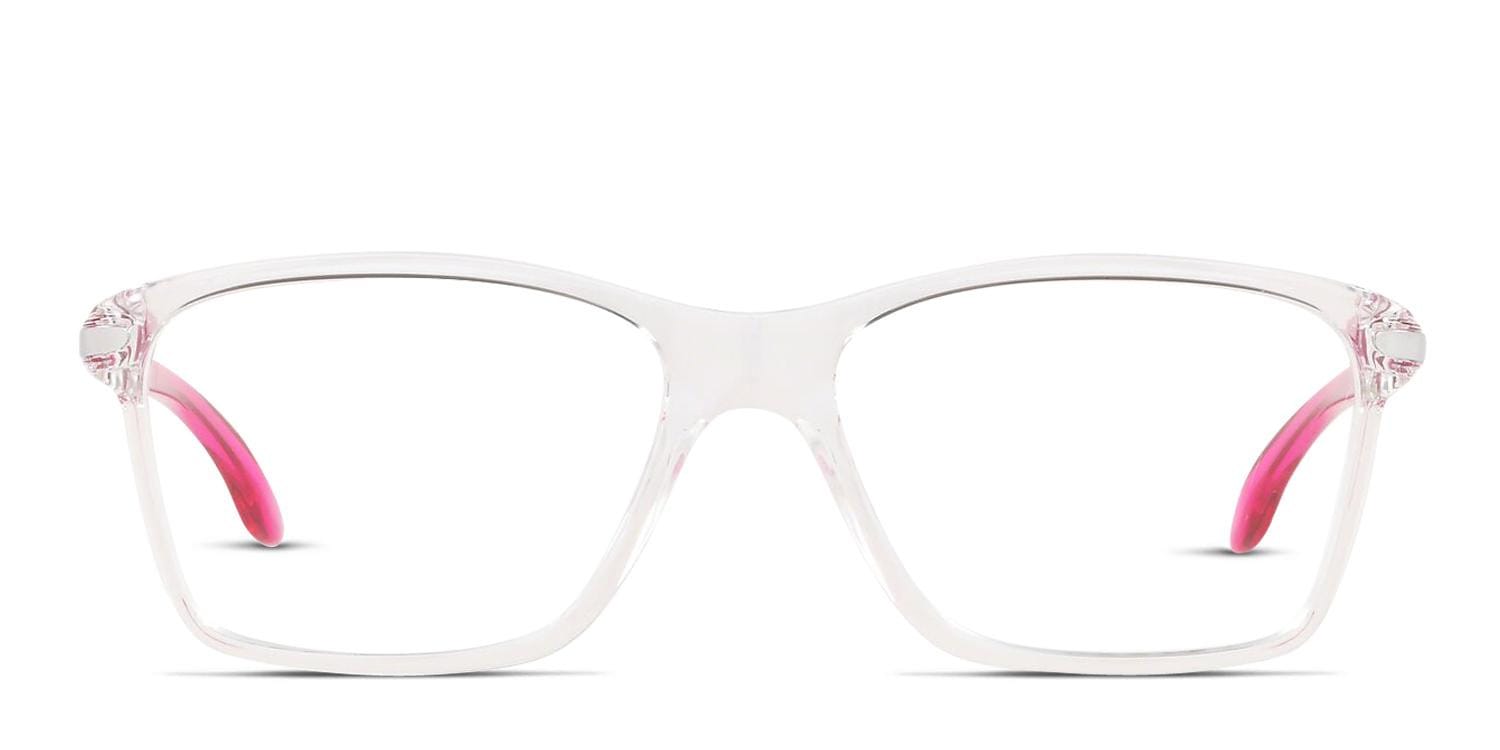 Oakley OY8010 Cartwheel Kids Clear/Pink glasses - Clear / Pink - Frontal View