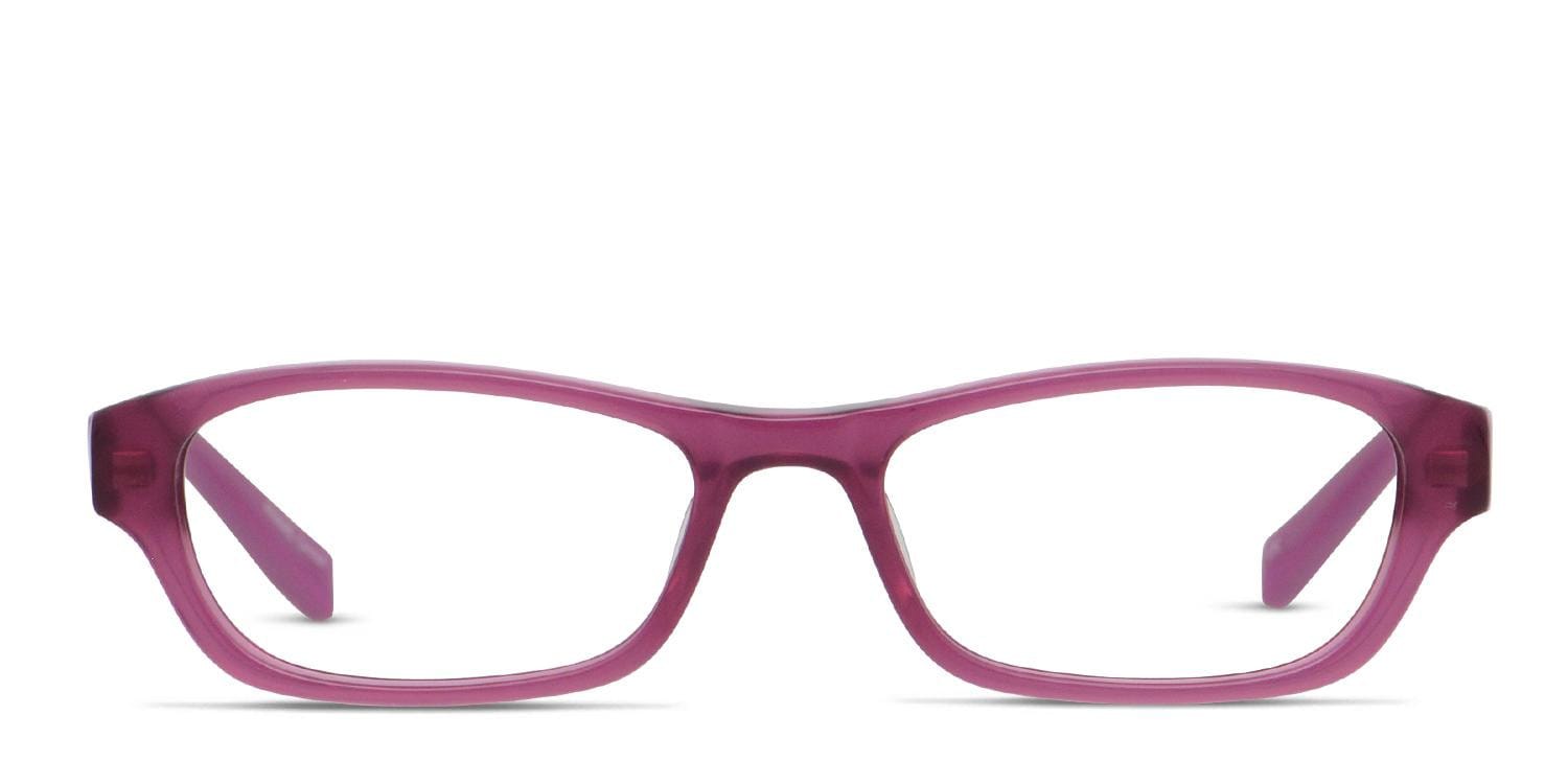 Converse K007 Kids Pink Rectangle Full Frame eyeglasses - front