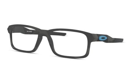 Oakley OY8013 Full Count Kids Black, Tortoise, Gray glasses - Black / Tortoise / Gray - Angle View