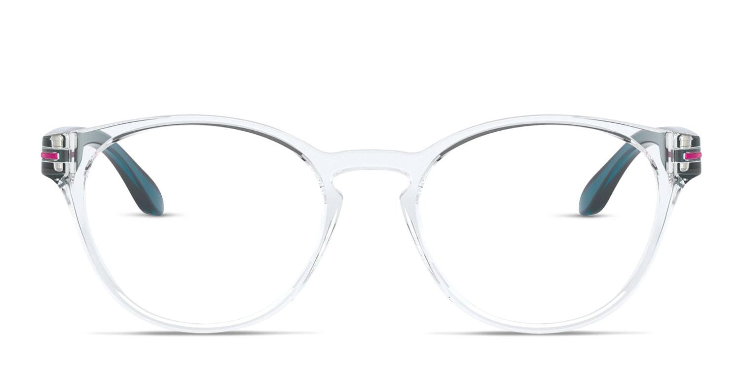 Oakley OY8017 Round Off Kids Clear glasses - Clear - Frontal View