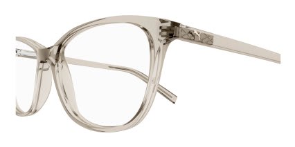 Puma PJ0033O Kids Beige glasses - Beige - Side View
