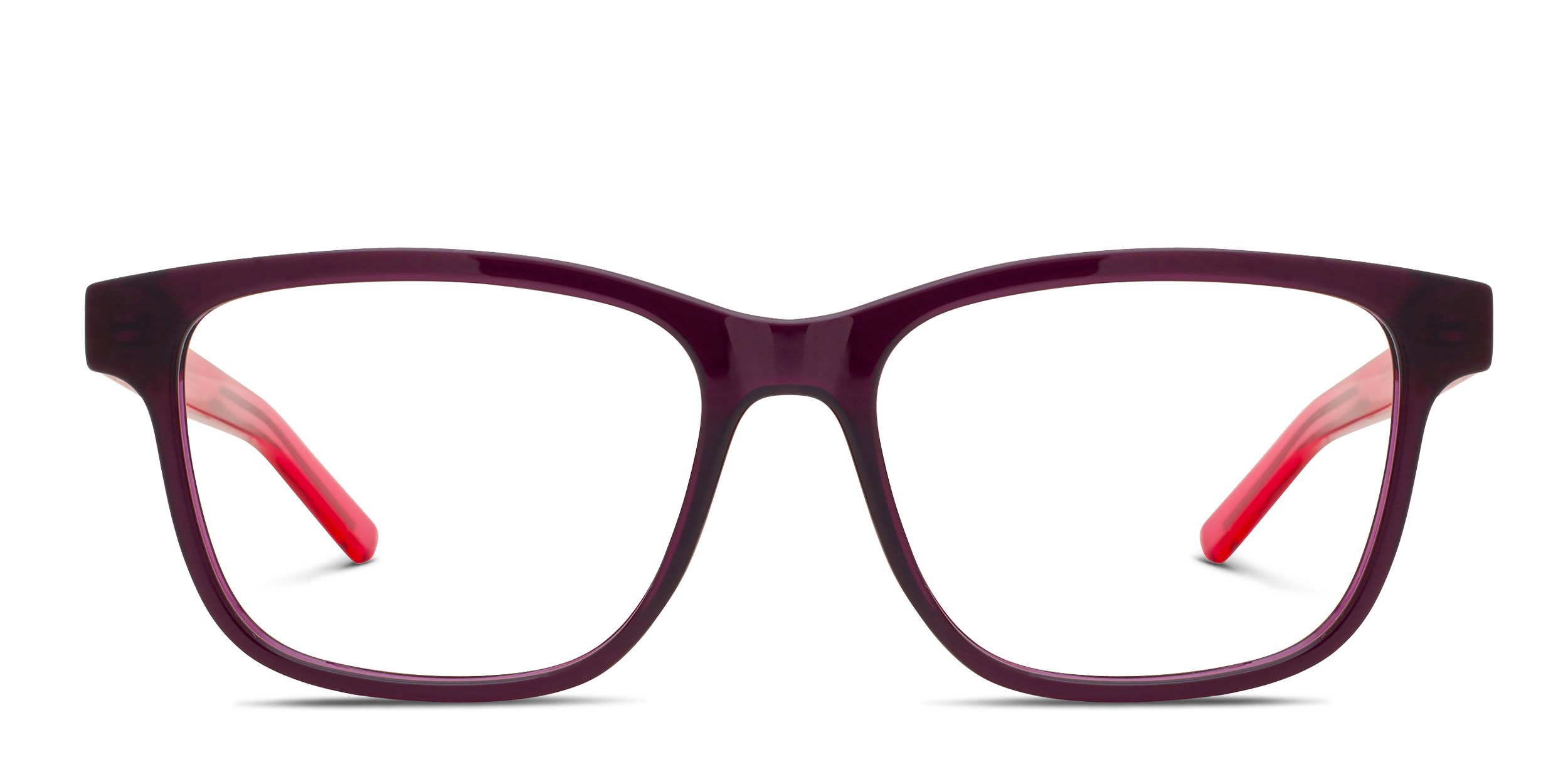 Puma PJ0085O Kids Red glasses - Purple - Frontal View
