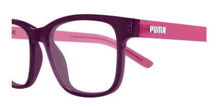 Puma PJ0085O Kids Red glasses - Purple - Side View