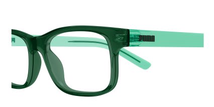Puma PJ0086O Kids Green glasses - Green - Side View