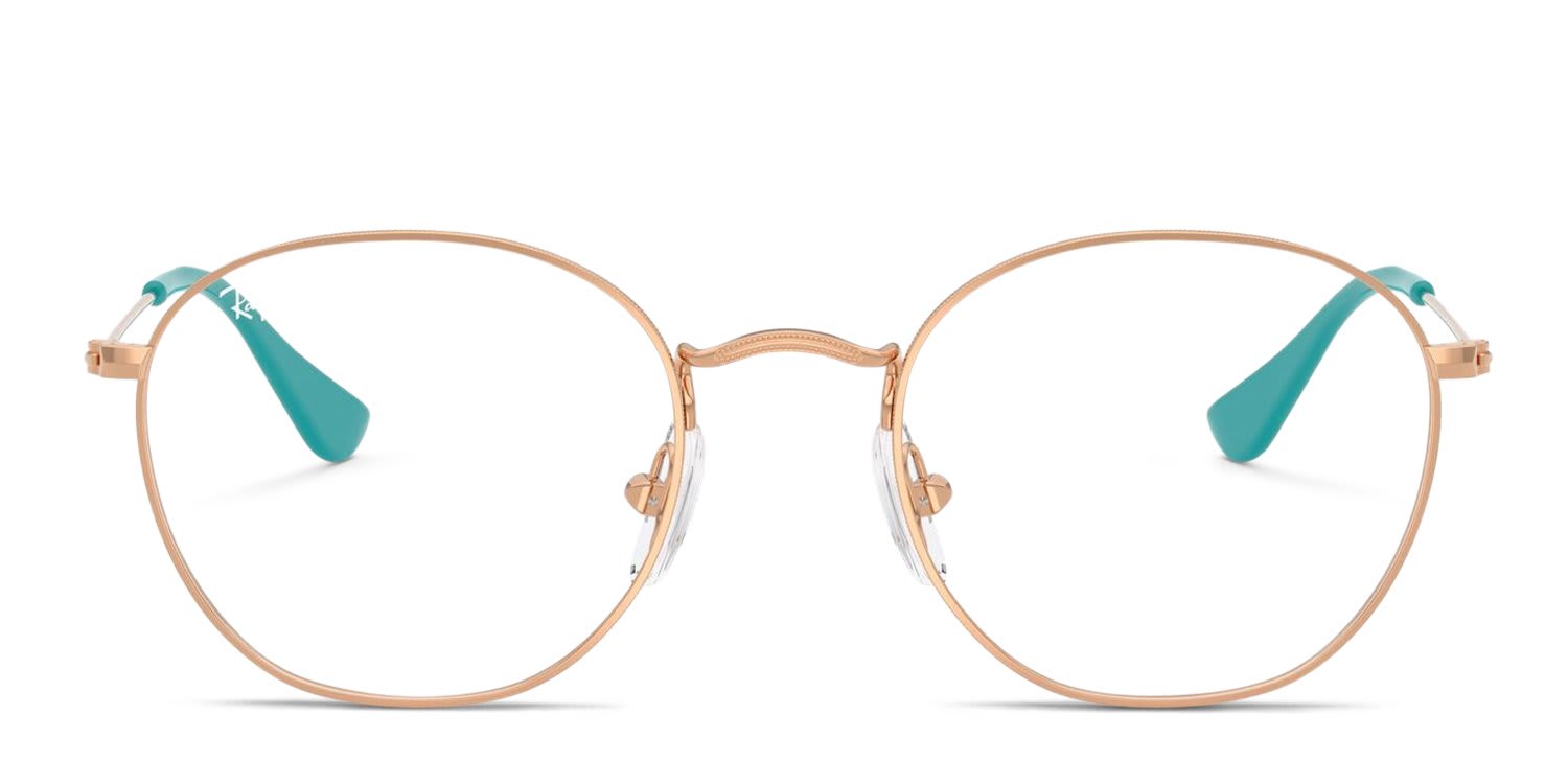 Ray-ban RY9572V Junior Rob Gold glasses - Gold - Frontal View