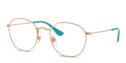 Ray-ban RY9572V Junior Rob Gold glasses - Gold - Angle View