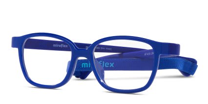 Miraflex MF4002 Kids Blue glasses - Blue - Angle View