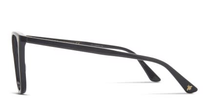 Gucci GG0026O Shiny Black glasses - Shiny Black - Side View