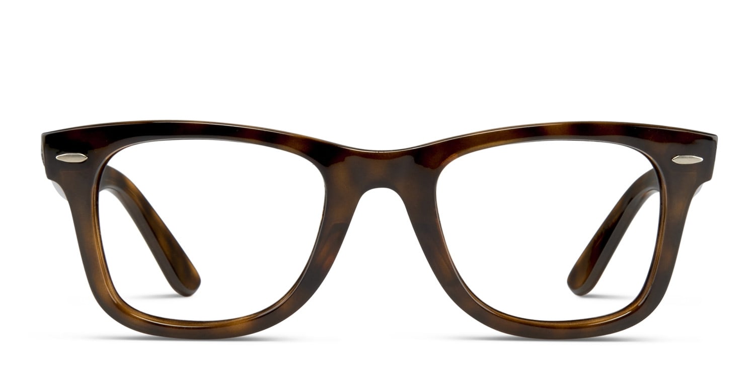 Ray-Ban RX4340V Wayfarer Ease Tortoise Square, Wayframe Full Frame eyeglasses - front