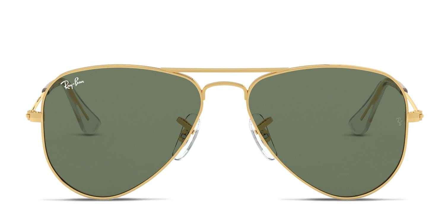 Ray-Ban RJ9506S Kids Gold glasses - Gold - Frontal View
