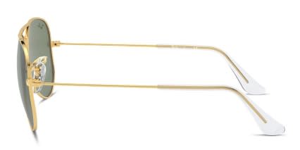 Ray-Ban RJ9506S Kids Gold glasses - Gold - Side View