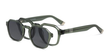 Muse San Simeon w/Clip-on Green glasses - Green - Angle View