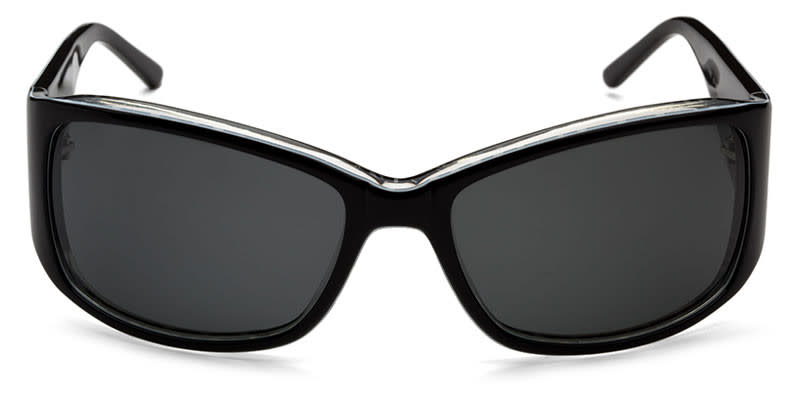 Phoebe P402 Black NA Rectangle Full Frame sunglasses - front