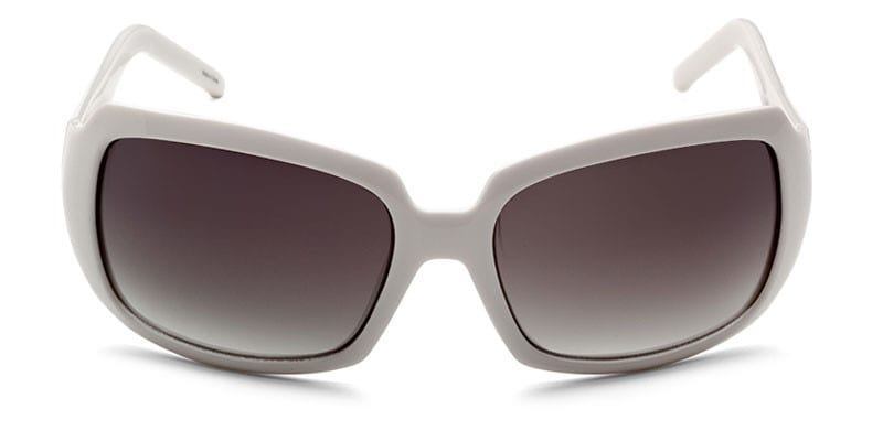 LEVIS LS126 White NA Rectangle Full Frame sunglasses - front