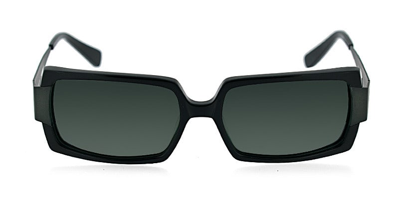 Seraphin Girard Black NA Rectangle Full Frame sunglasses - front