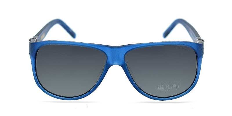 Karl Lagerfeld KL719S Navy Blue NA Aviator Full Frame sunglasses - front