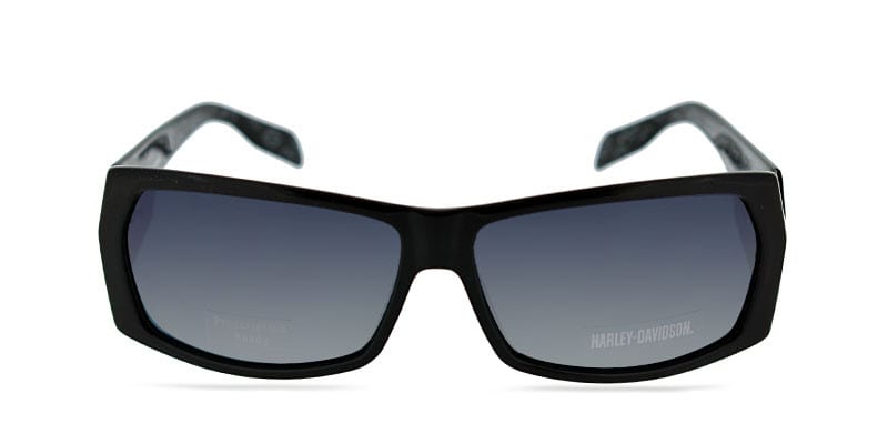 Harley-Davidson HDX826 Black Rectangle Full Frame sunglasses - front