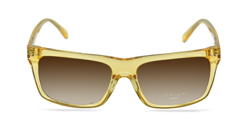 Gant Ralph Clear Yellow NA Rectangle, Square Full Frame sunglasses - front