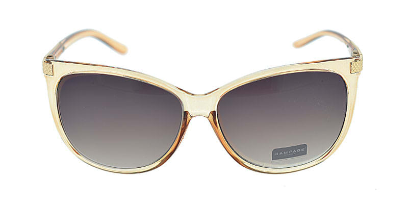 Rampage RS1010 Clear Champagne NA Cat Eye Full Frame sunglasses - front