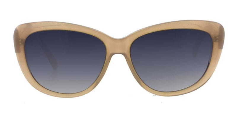 Ray MG2202 Beige Cat Eye Full Frame sunglasses - front