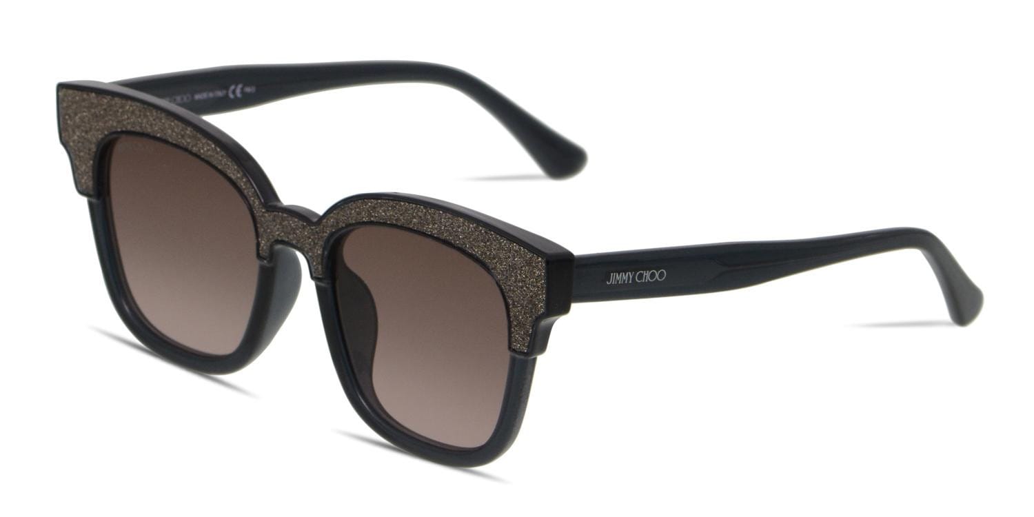 Jimmy Choo Mayela/S Gray/Glitter Prescription Sunglasses