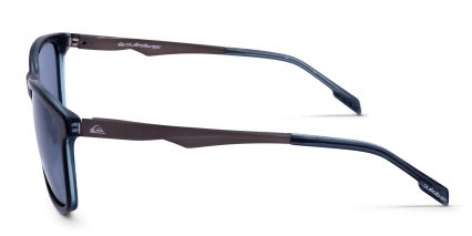 Quiksilver QS4003 Black, White, Blue glasses - Black / White / Blue - Side View